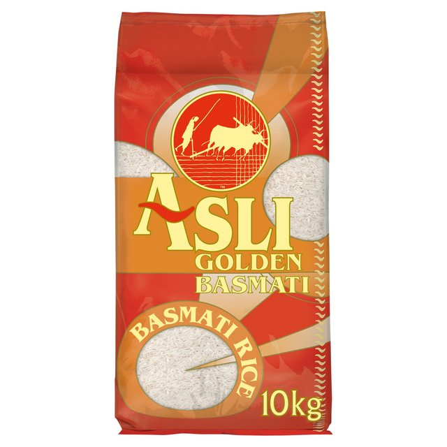 Asli Sella Golden Basmati Rice, 10kg