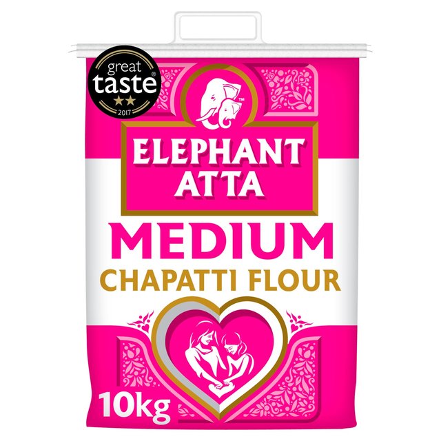 Elephant Atta Medium Chapatti Flour, 10kg
