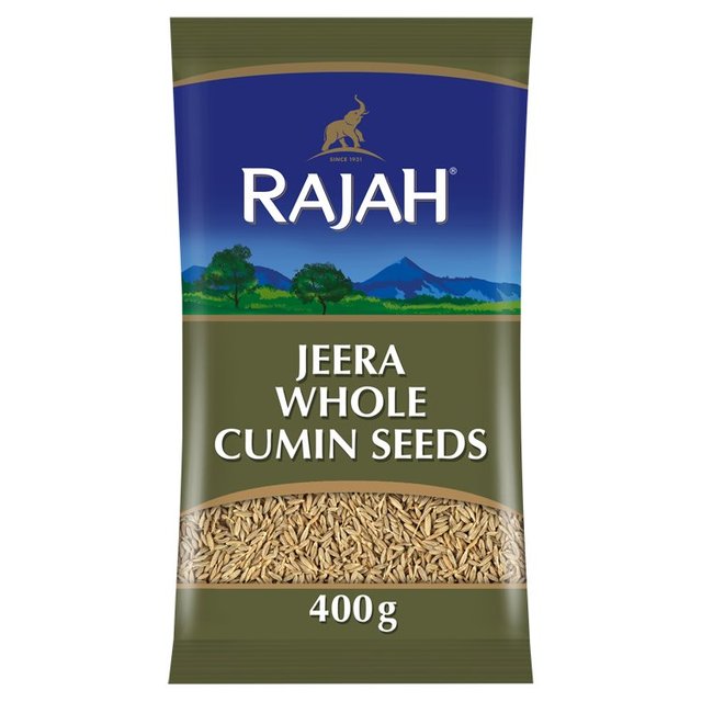 Rajah Spices Whole Jeera Cumin Seeds, 400g