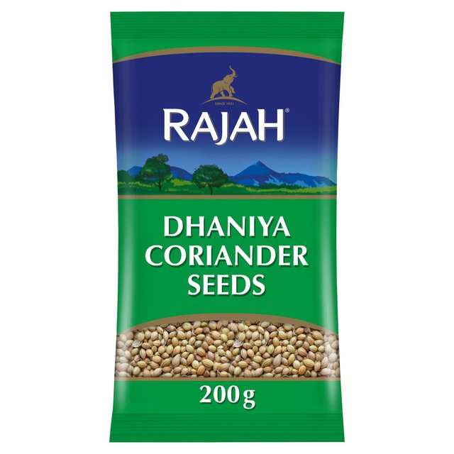 Rajah Spices Whole Dhaniya Coriander Seeds, 200g