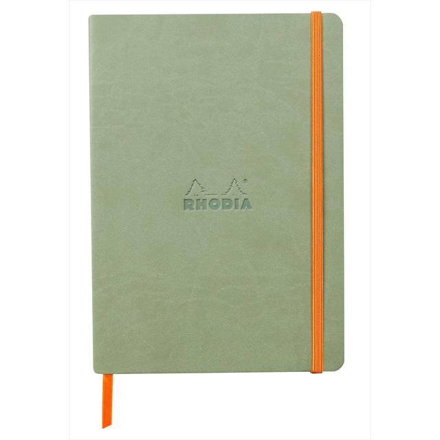 Exaclair Clairefontaine Rhodiarama Softcover Notebook A5 Celadon