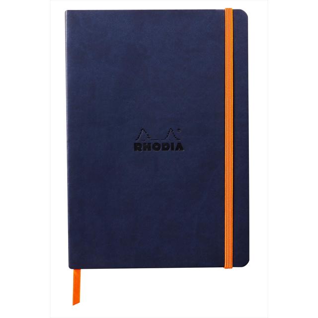 Exaclair Clairefontaine Rhodiarama Softcover Notebook A5 Midnight