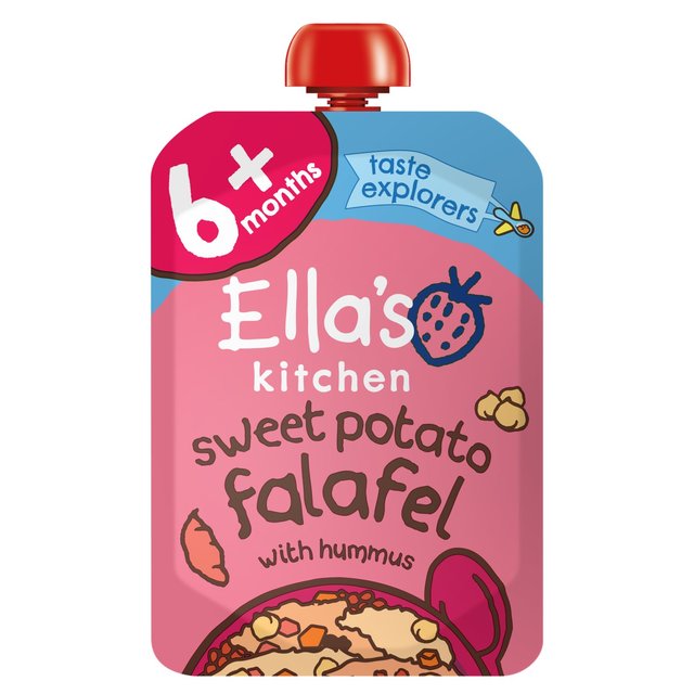 Ella’s Kitchen Sweet Potato Falafel Baby Food Pouch 6+ Months, 100kg