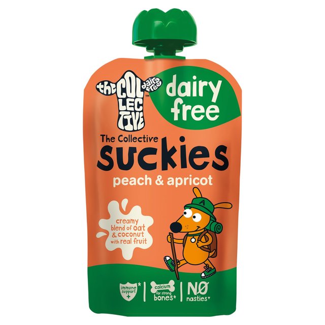 The Collective Dairy-Free Peach & Apricot Suckies Yoghurt Alternative, 85g