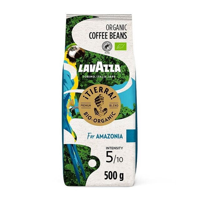 Lavazza Tierra For Amazonia Organic Coffee Beans, 500g