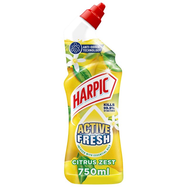 Harpic Active Fresh Citrus Toilet Cleaner Gel, 750ml