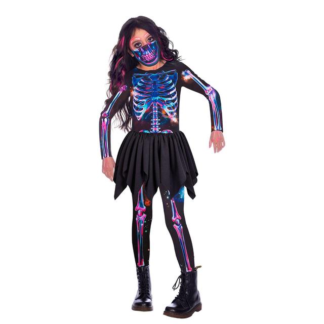 Amscan Sustainable Skeleton Halloween Costume 3-4 Years