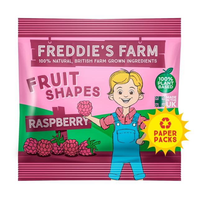 Freddie’s Farm Fruit Shapes Multipack Raspberry, 100g