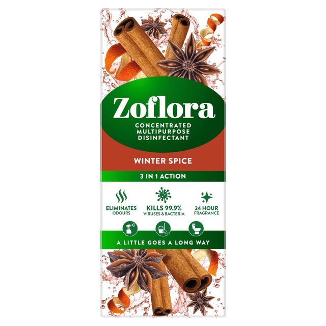 Zoflora Winter Spice Concentrated Disinfectant, 500ml