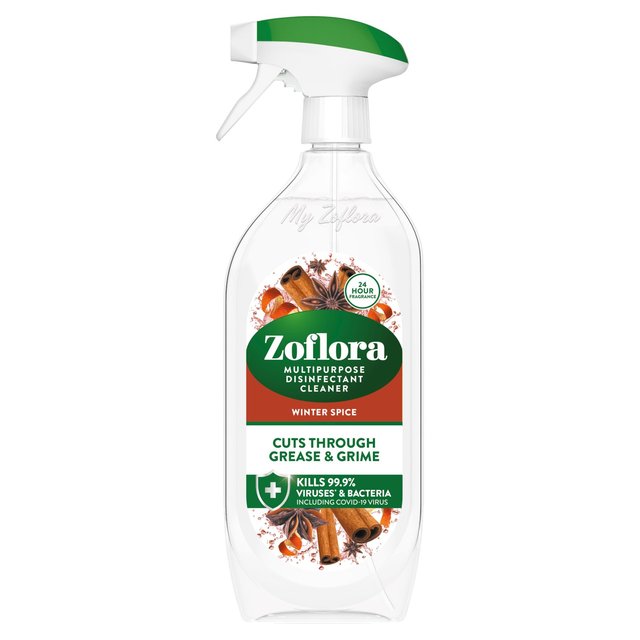 Zoflora Winter Spice Disinfectant Trigger Spray, 800ml
