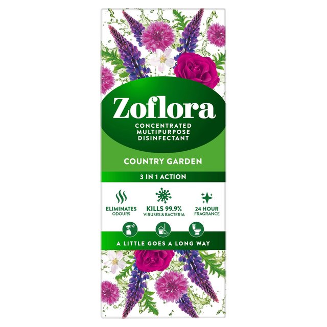 Zoflora Country Garden Concentrated Disinfectant, 500ml