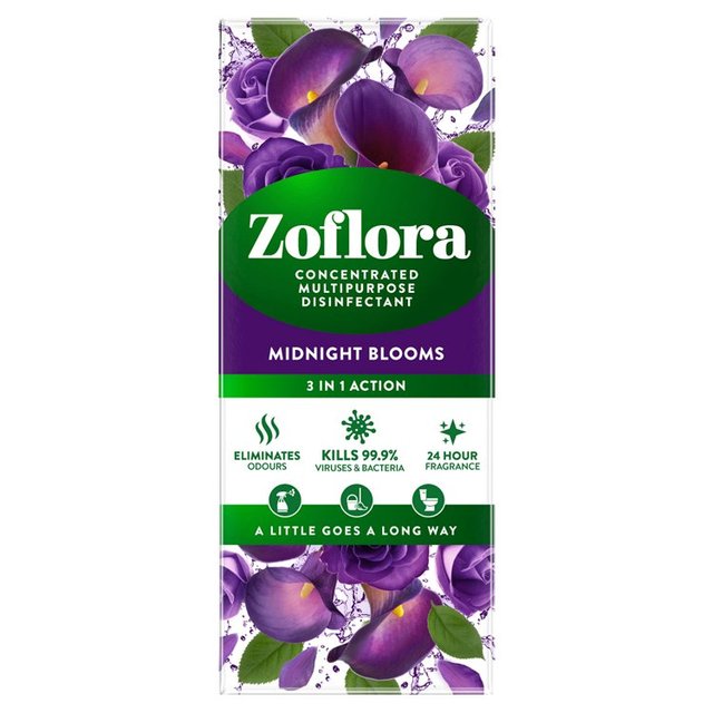 Zoflora Midnight Blooms Concentrated Disinfectant, 500ml