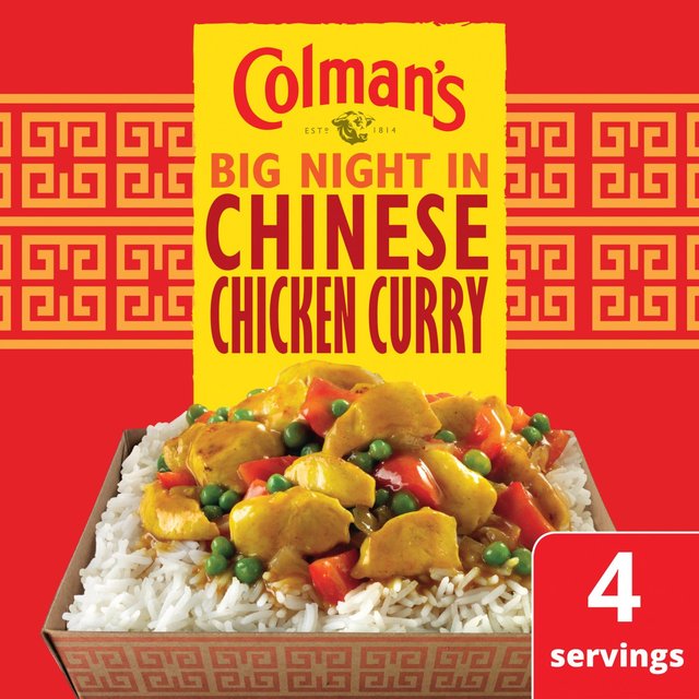 Colman’s Chinese Curry Dry Packet Mix, 47g
