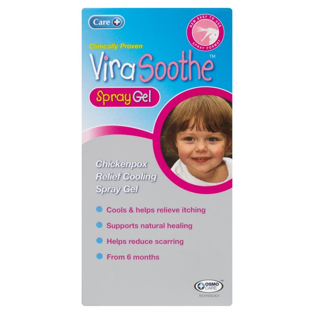 Care+ ViraSoothe Chicken Pox Relief Spray Gel, 60ml