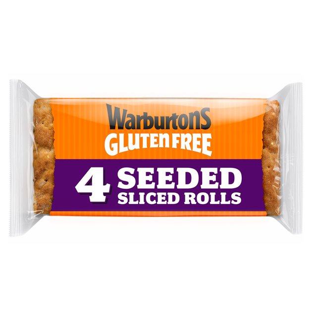 Warburtons Gluten Free Seeded Rolls, 240g