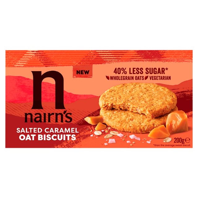 Nairn’s Salted Caramel Oat Biscuit, 200g