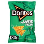 Doritos Loaded Pepperoni Pizza Tortilla Chips Sharing Bag Crisps