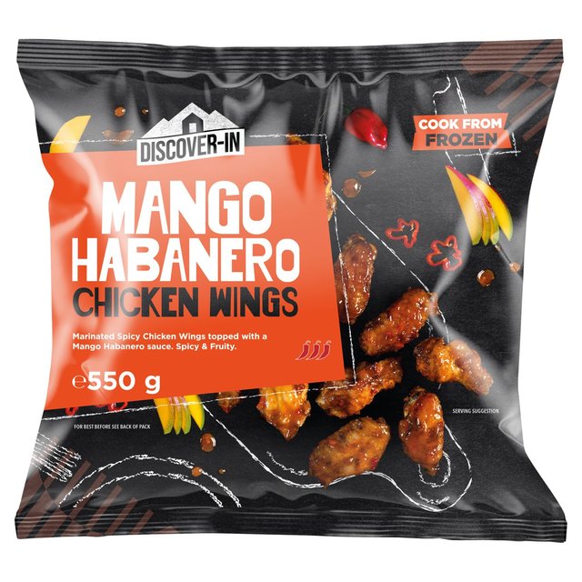 Discover In Mango Habanero Chicken Wings, 550g