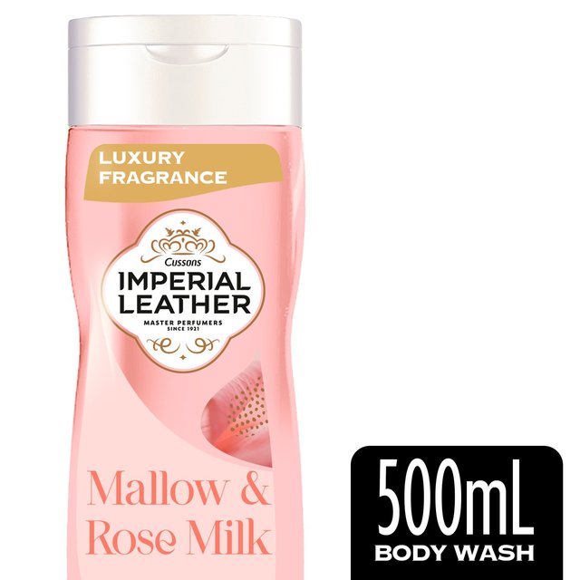 Imperial Leather Vegan Pampering Body Wash Mallow and Rose Milk, 500ml