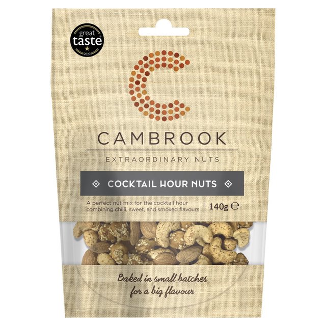 Cambrook Cocktail Hour Nuts, 140g