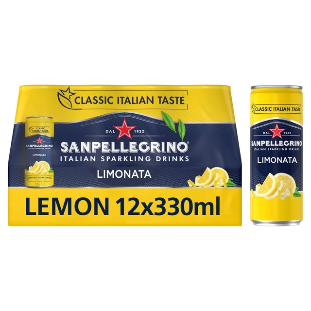 San Pellegrino Classic Taste Lemon, 12 x 330ml
