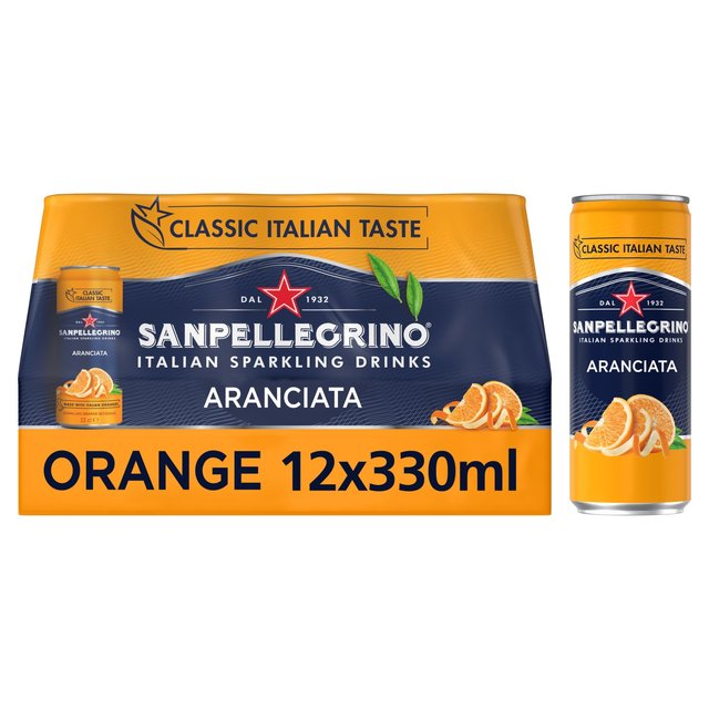 San Pellegrino Classic Taste Orange, 12 x 330ml