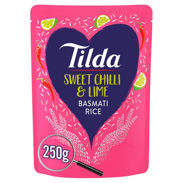 Tilda Microwave Sweet Chilli & Lime Basmati Rice, 250g