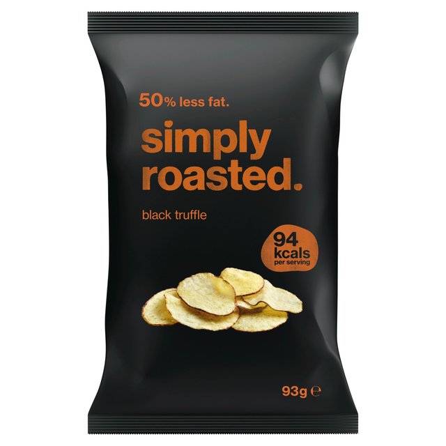 Simply Roasted Black Truffle Crisps, 93g