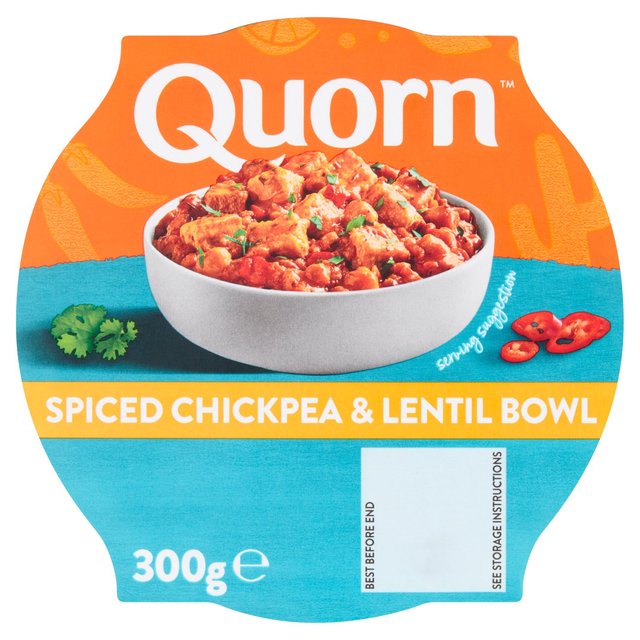 Quorn Spiced Chickpea & Lentil Bowl, 300g