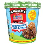 Ben & Jerry's Non-Dairy Tony's Chocolonely Chocolatey Love A-Fair Ice Cream