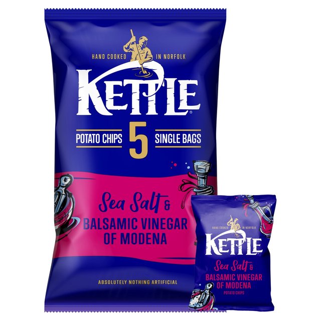 Kettle Chips Ssbv of Modena Multipack, 25g x 5, 25g x 5, 125g