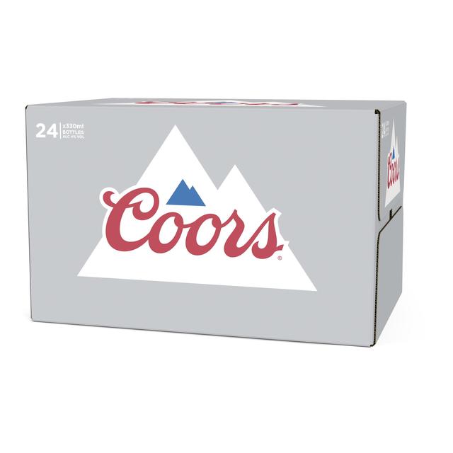 Coors Lager, 24 x 330ml