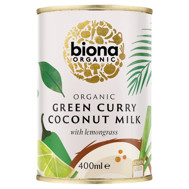 Biona Organic Green Curry Coconut Milk, 400ml