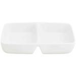 M&S Collection Ceramic Divided Vegetable Dish 'One Size White