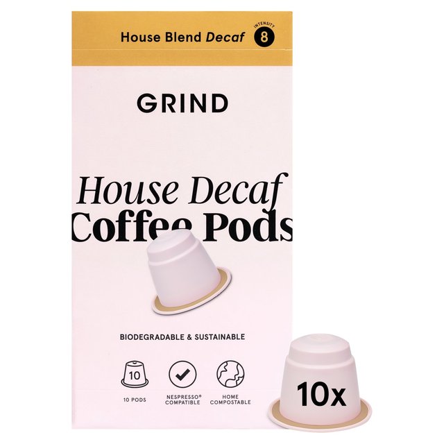 Grind Pod Refills Decaf Blend, 10 Per Pack
