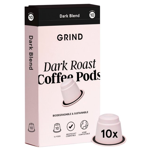 Grind Pod Refills Dark Blend, 10 Per Pack