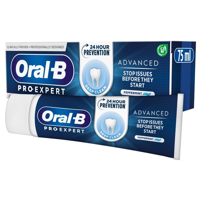 Oral-B Pro-Expert Advanced Deep Clean Toothpaste, 75ml