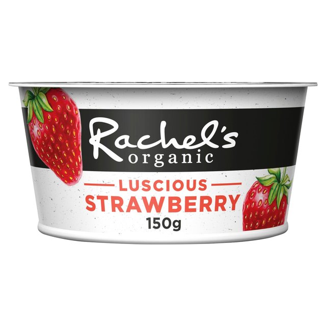 Rachel’s Organic Yog Thick & Creamy Forbidden Strawberry, 150g