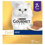 Gourmet Gold Senior Mousse with Salmon Cat Food