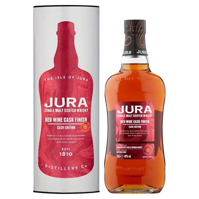Jura Red Wine Cask Edition Single Malt Scotch Whisky, 70cl