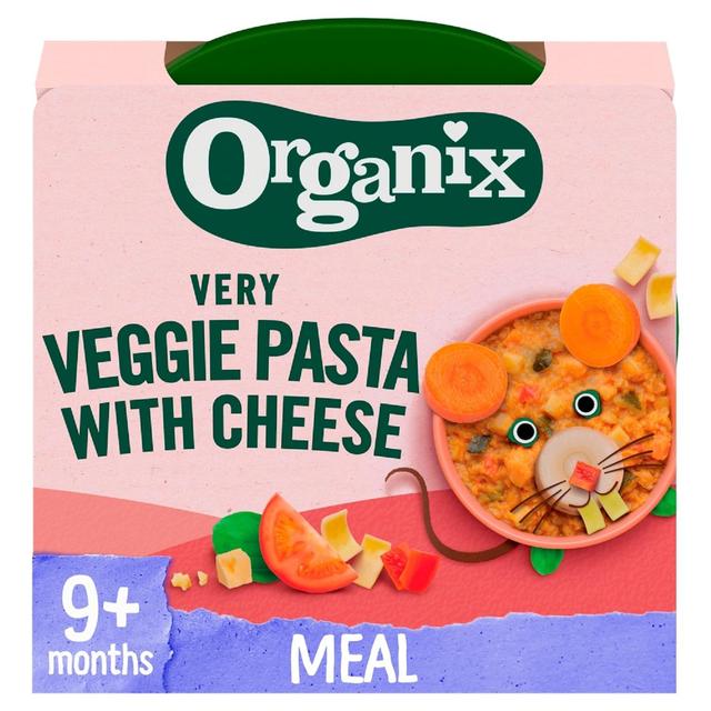 Organix Very Veggie Pasta With Cheese Baby Food, 190g