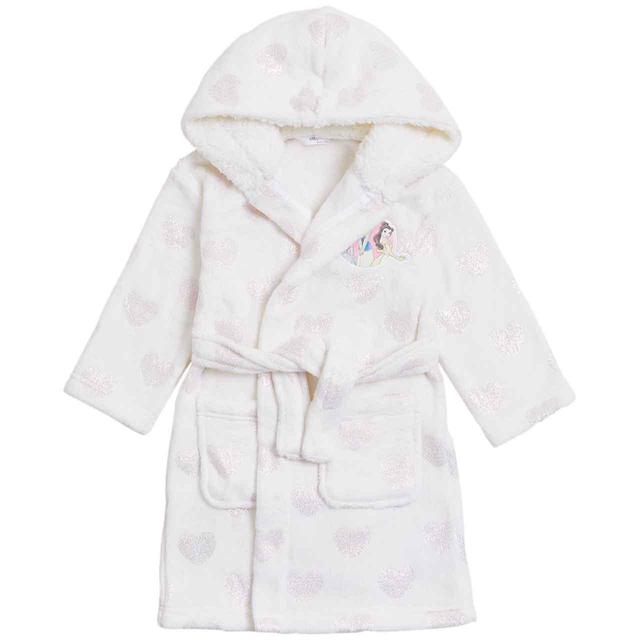 M & S Disney Princess Dressing Gown, 3-4 Years, Ivory