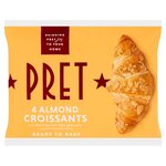 Pret 4 Almond Frozen Croissants