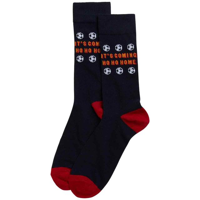 M&S Christmas Ho Ho Home Socks, 1 Size | Ocado