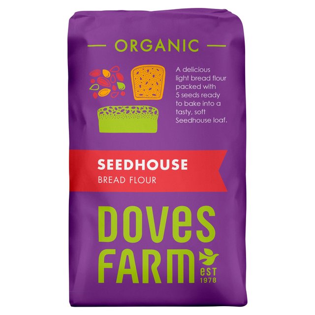 Doves Farm Organic Seedhouse Bread Flour, 1kg