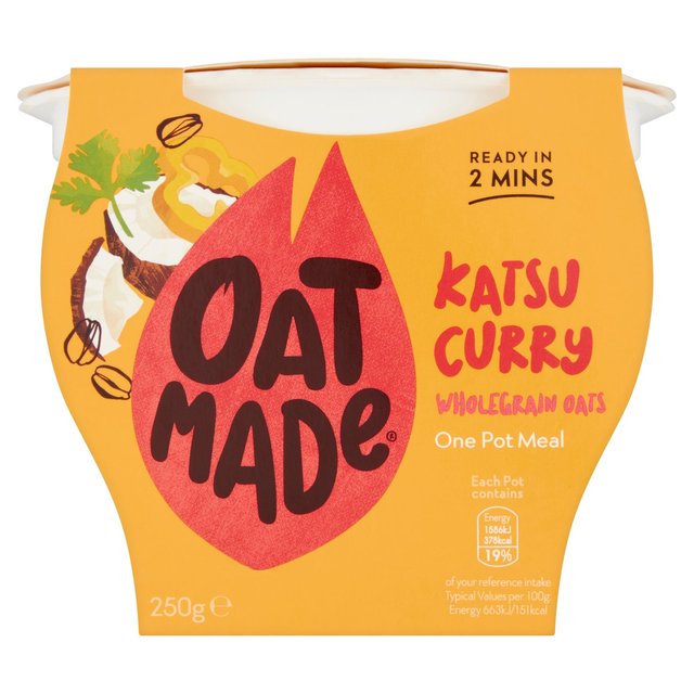 Oatmade Oat Made Katsu Curry Pot, 250g