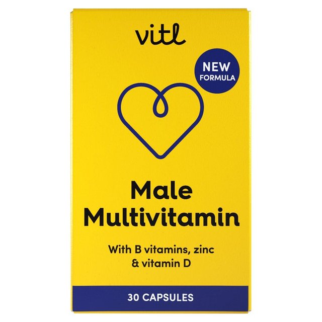 Vitl Male Multivitamin, 30 Per Pack