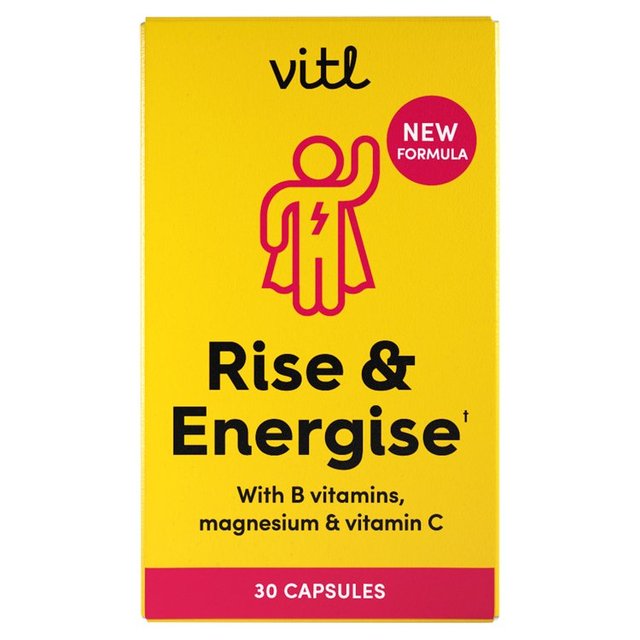 Vitl Rise & Energise, 30 Per Pack