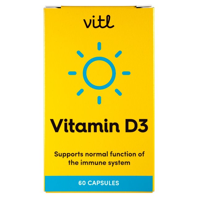 Vitl Vitamin D Capsules, 60g