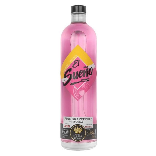 El Sueno Pink Grapefruit Tequila Liqueur, 70cl